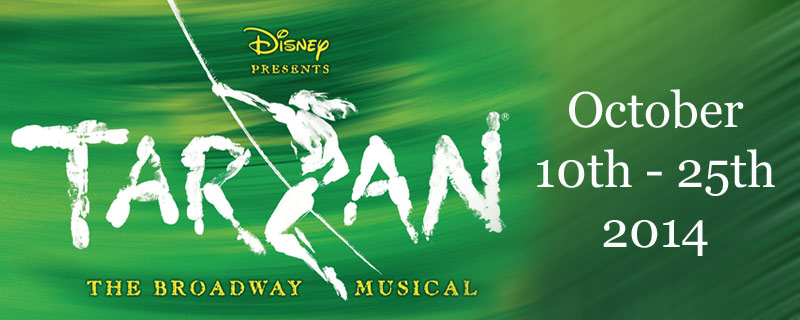 Tarzan the Musical, coming to Grande Prairie in 2014